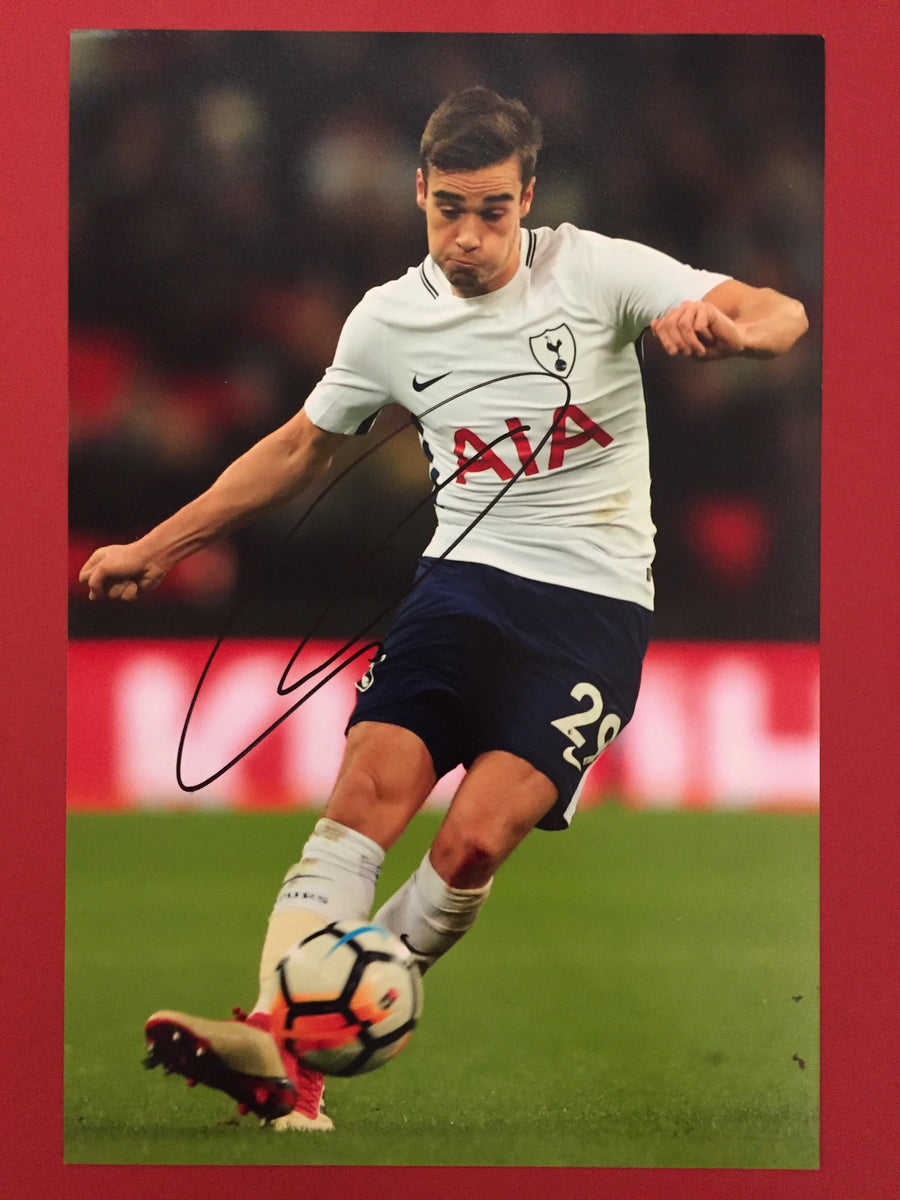 TOTTENHAM - HARRY WINKS - SIGNERT BILDE MED EKTEHETSBEVIS/COA