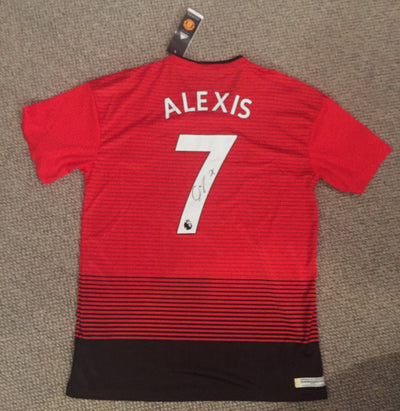 ALEXIS SANCHEZ - SIGNERT DRAKT MED EKTEHETSBEVIS/COA