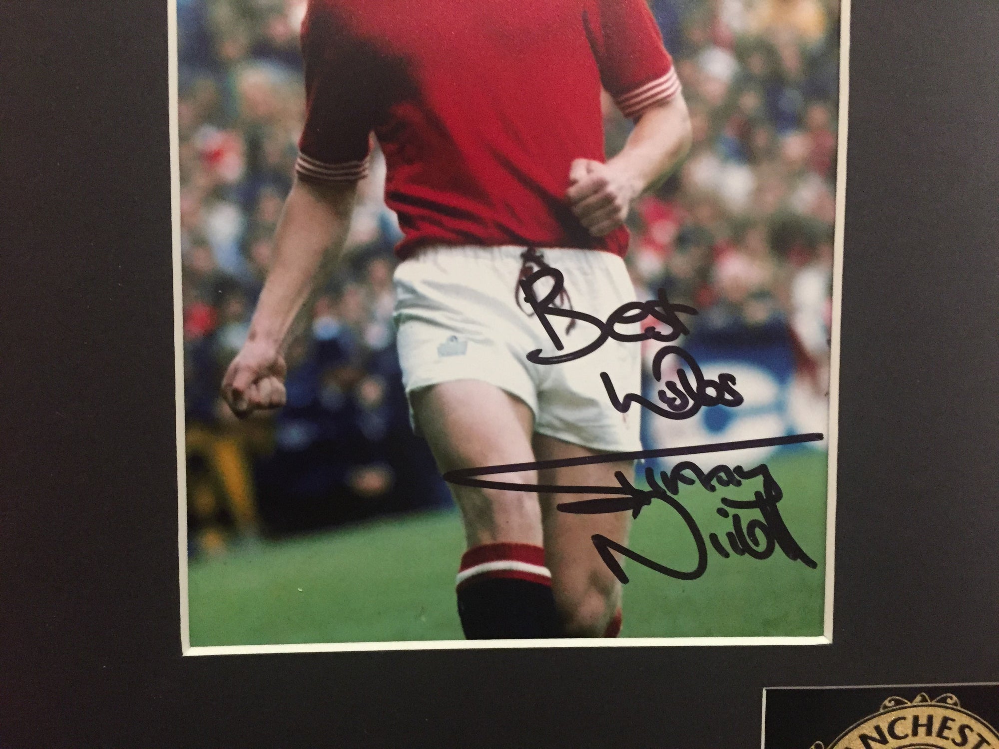 JIMMY NICHOLL - SIGNERT BILDE MED EKTEHETSBEVIS/COA