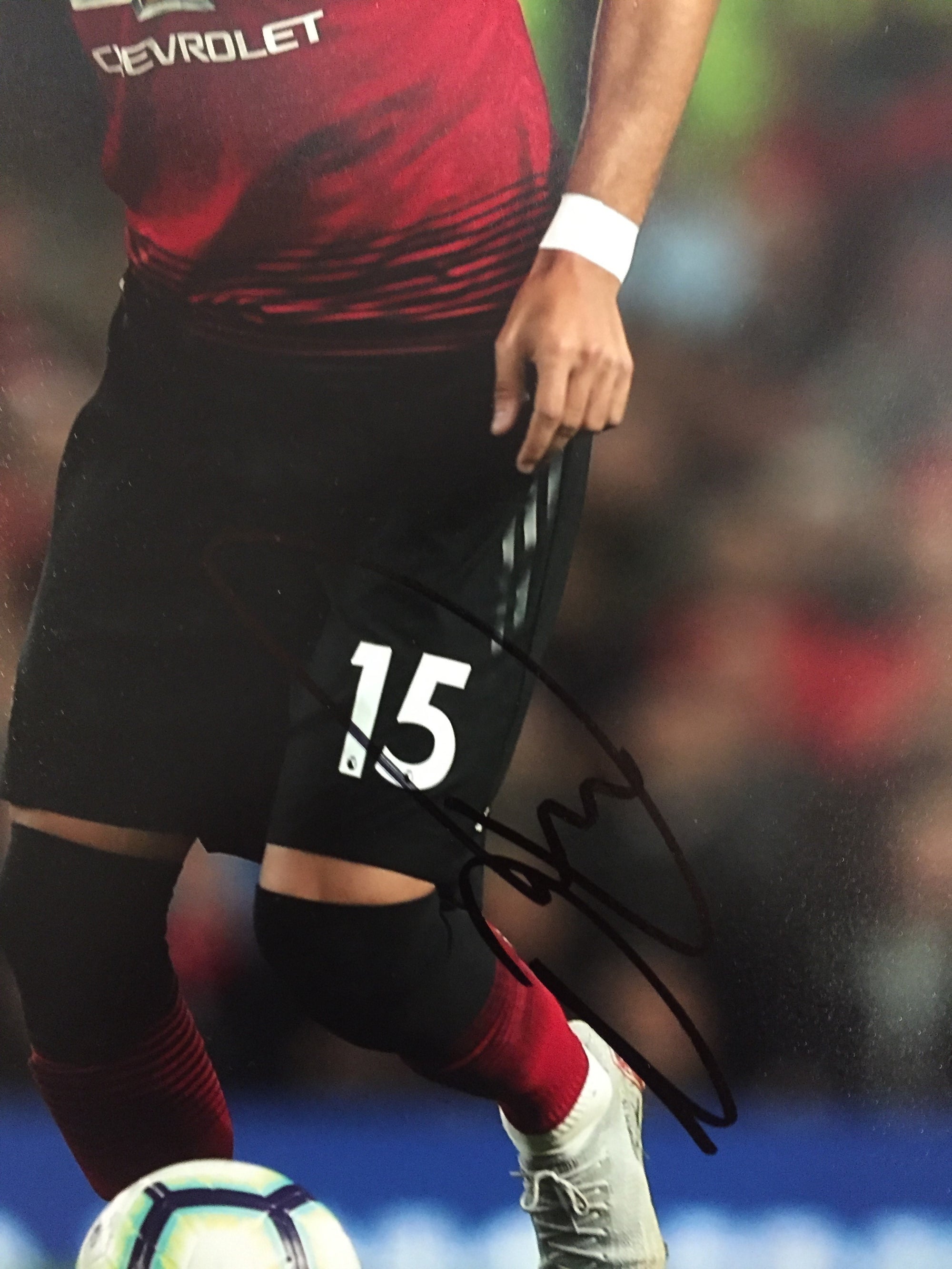 ANDREAS PEREIRA - SIGNERT BILDE MED EKTEHETSBEVIS/COA