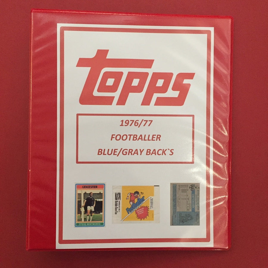 SAMLEPERM FOR TOPPS FOTBALLKORT 1976/77