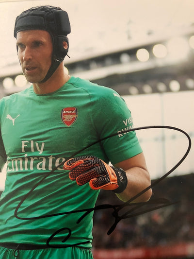 PETR CECH - SIGNERT BILDE MED EKTEHETSBEVIS/COA
