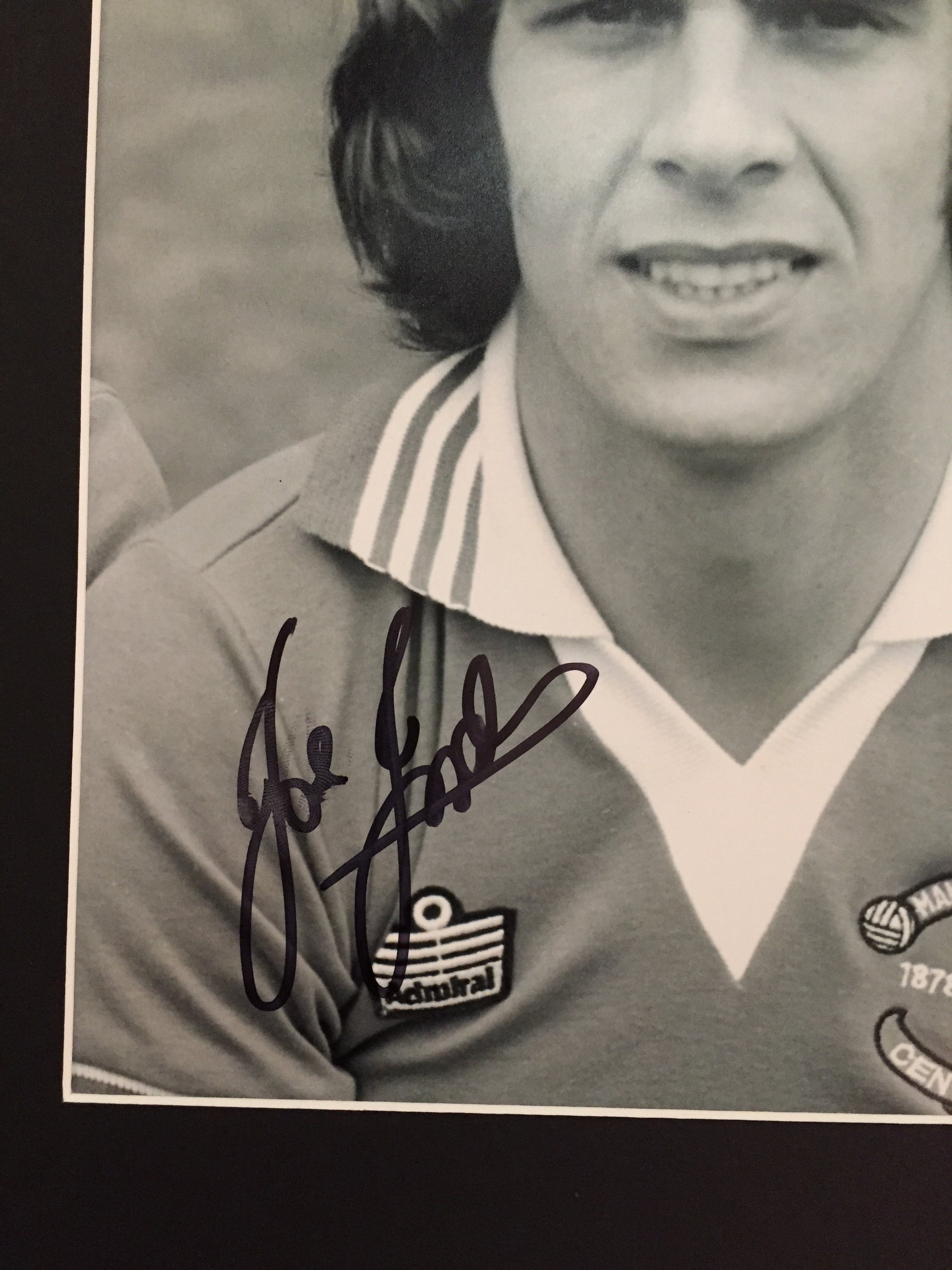 JOE JORDAN - SIGNERT BILDE MED EKTEHETSBEVIS/COA