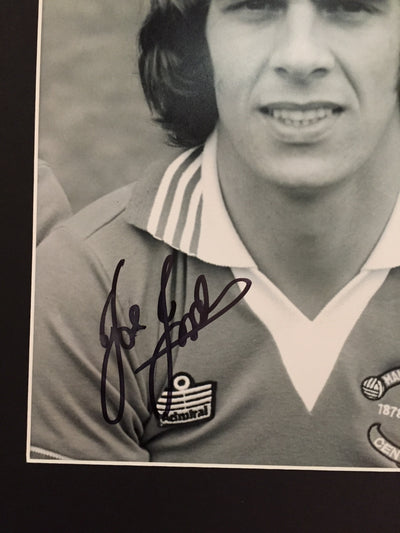 JOE JORDAN - SIGNERT BILDE MED EKTEHETSBEVIS/COA