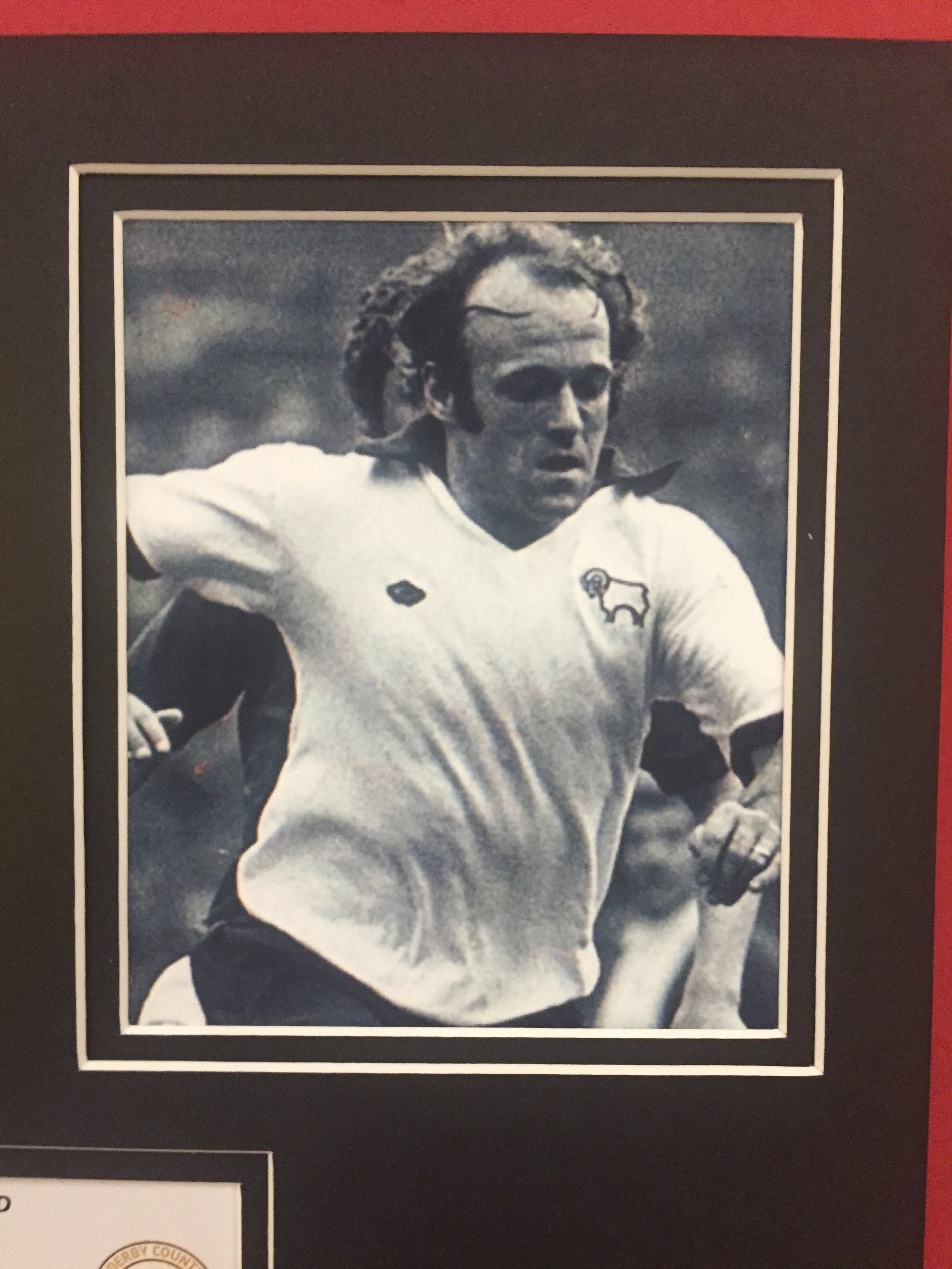 ARCHIE GEMMILL - SIGNERT KAPTEINSBIND MED EKTEHETSBEVIS/COA