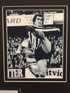 BOB (BOBBY)  MONCUR - SIGNERT KAPTEINSBIND MED EKTEHETSBEVIS/COA