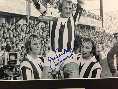 JIMMY GREENHOFF - SIGNERT BILDE MED EKTEHETSBEVIS/COA