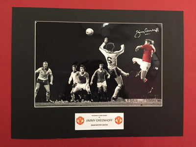 JIMMY GREENHOFF - SIGNERT BILDE MED EKTEHETSBEVIS/COA