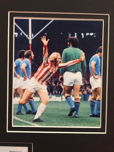 JIMMY GREENHOFF - SIGNERT KAPTEINSBIND MED EKTEHETSBEVIS/COA