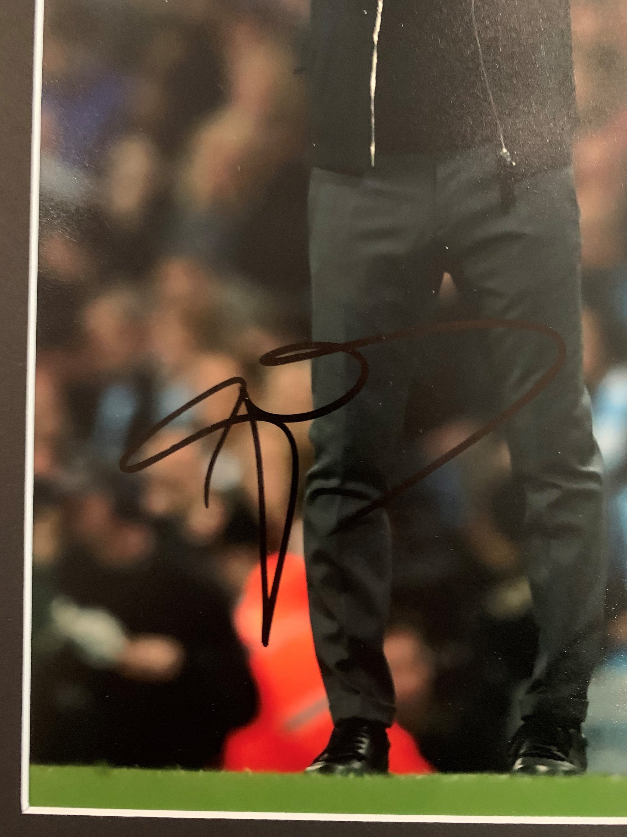 PEP GUARDIOLA - SIGNERT BILDE MED EKTEHETSGARANTI/COA