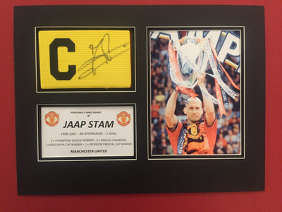 JAAP STAM - SIGNERT KAPTEINSBIND MED EKTEHETSBEVIS/COA
