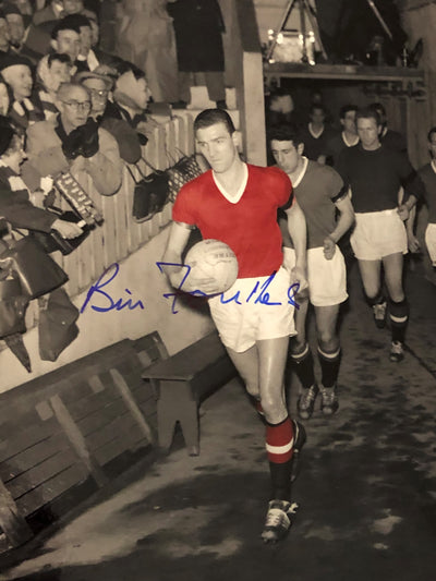 BILL FOULKES - SIGNERT BILDE MED EKTEHETSBEVIS/COA