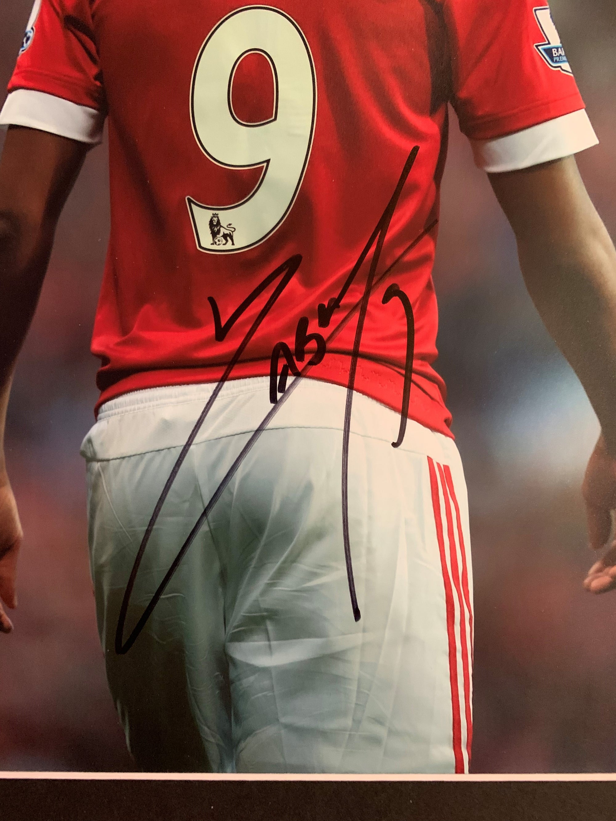 ANTHONY MARTIAL - SIGNERT BILDE MED EKTEHETSGARANTI/COA