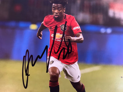ANGEL GOMES - SIGNERT BILDE MED EKTEHETSBEVIS/COA