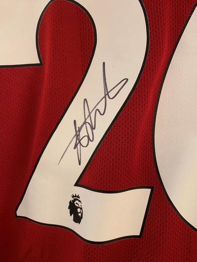 ANDREW ROBERTSON - SIGNERT DRAKT MED EKTEHETSBEVIS/COA