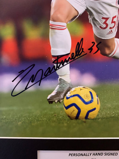 GABRIEL MARTINELLI - SIGNERT BILDE MED EKTEHETSBEVIS/COA