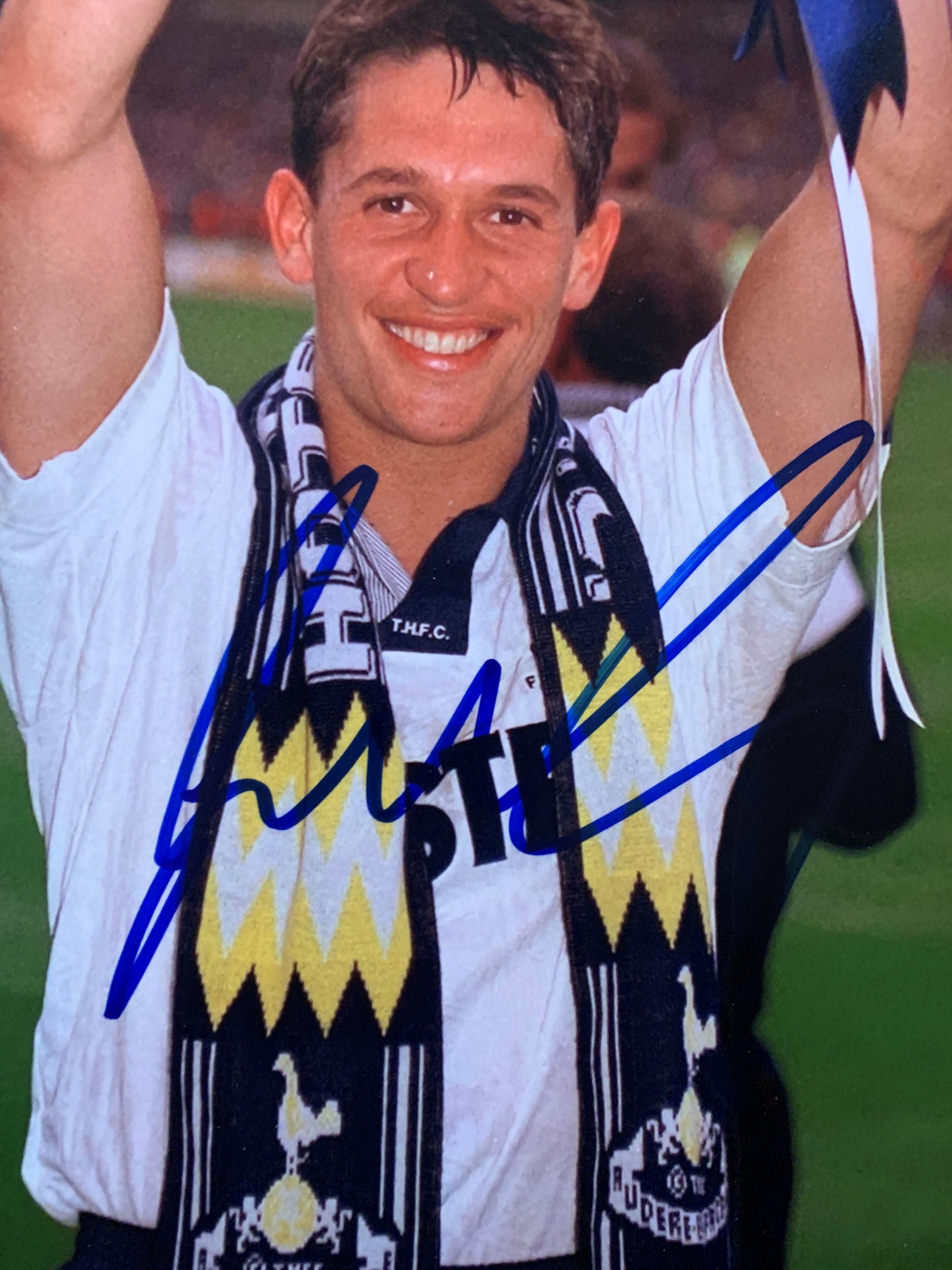 GARY LINEKER - SIGNERT BILDE MED EKTEHETSGARANTI/COA