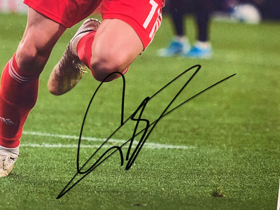 GARETH BALE - SIGNERT BILDE MED EKTEHETSBEVIS/COA
