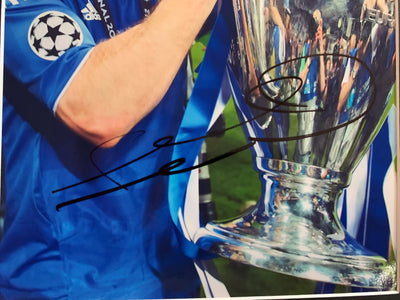 FRANK LAMPARD - SIGNERT BILDE MED EKTEHETSBEVIS/COA