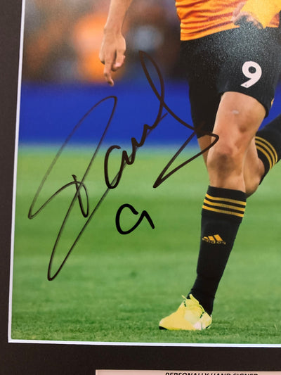 RAUL JIMENEZ - SIGNERT BILDE MED EKTEHETSBEVIS/COA