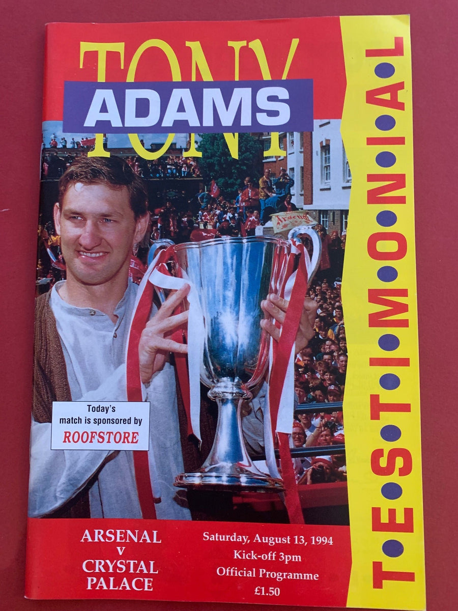 1994-13.8 - TONY ADAMS TESTEMONIAL KAMPPROGRAM