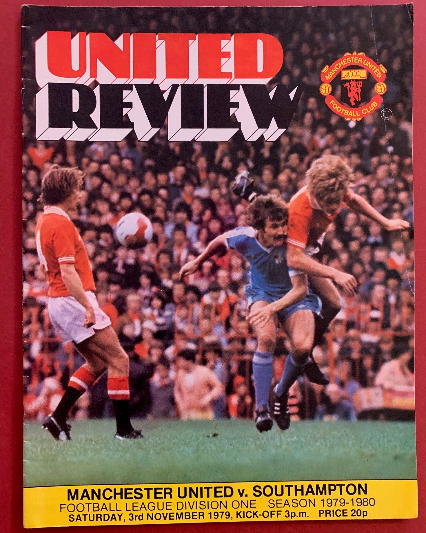 1979-3.11 - MANCHESTER UNITED VS SOUTHAMPTON
