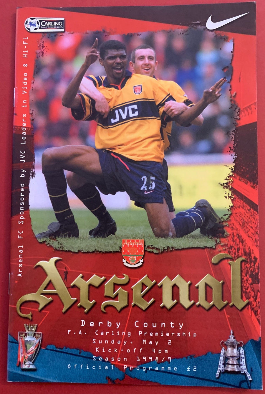 1999-2.5 - ARSENAL VS DERBY COUNTY