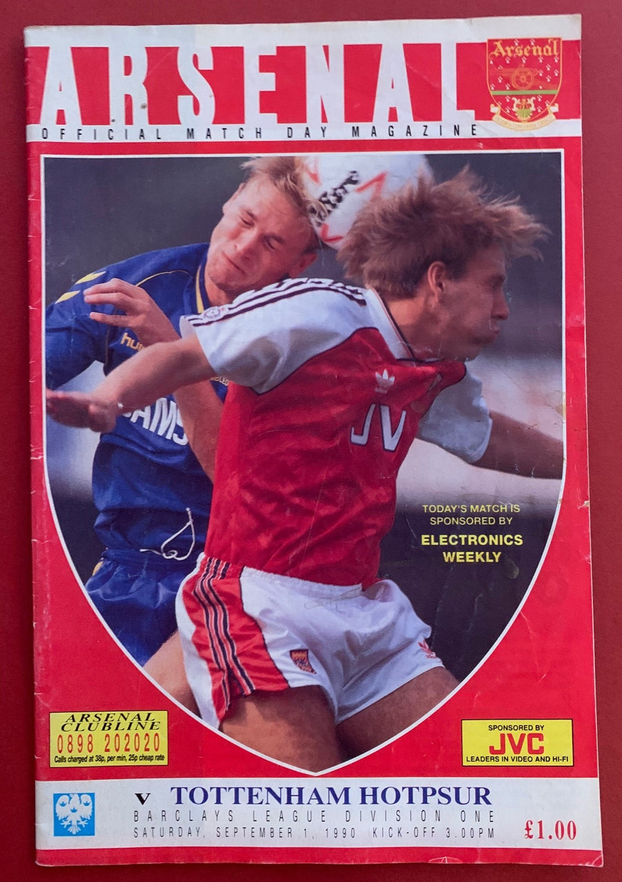 1990-1.9 - ARSENAL VS TOTTENHAM HOTSPUR