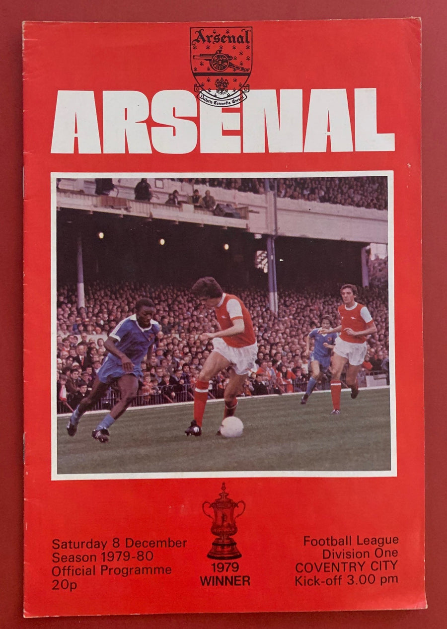 1979-8.12 - ARSENAL VS COVENTRY CITY