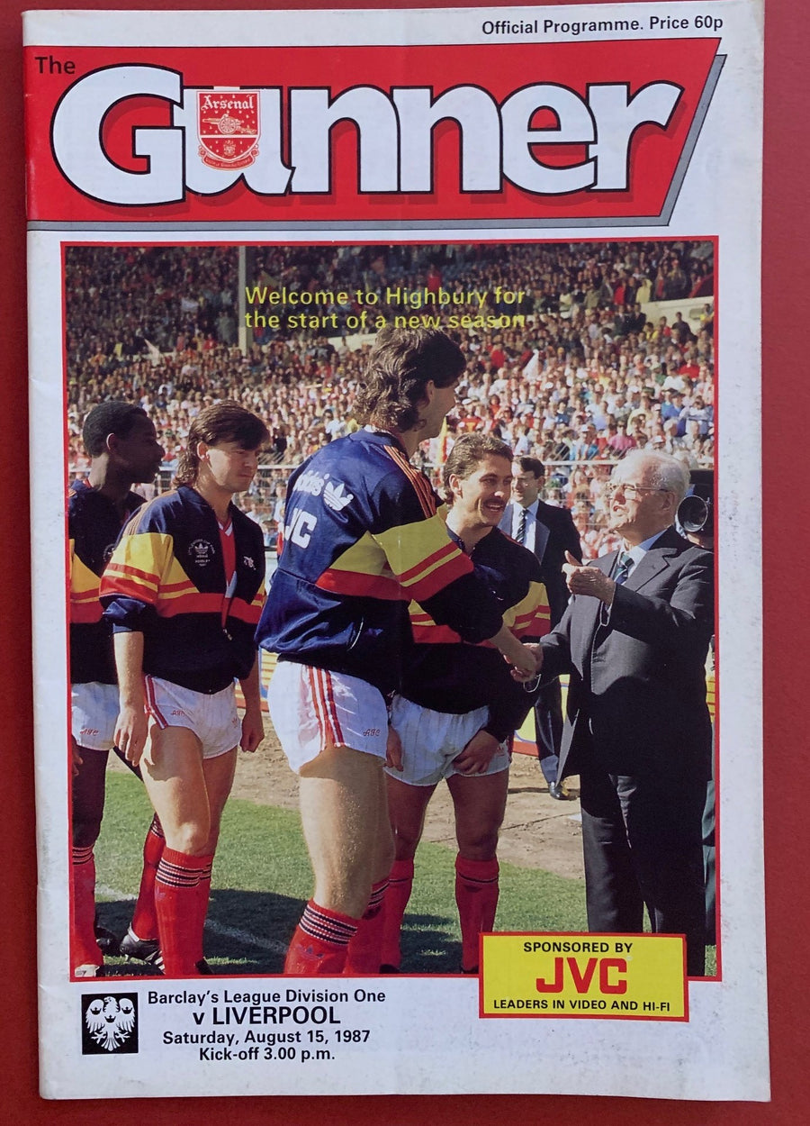 1987-15.8 - ARSENAL VS LIVERPOOL
