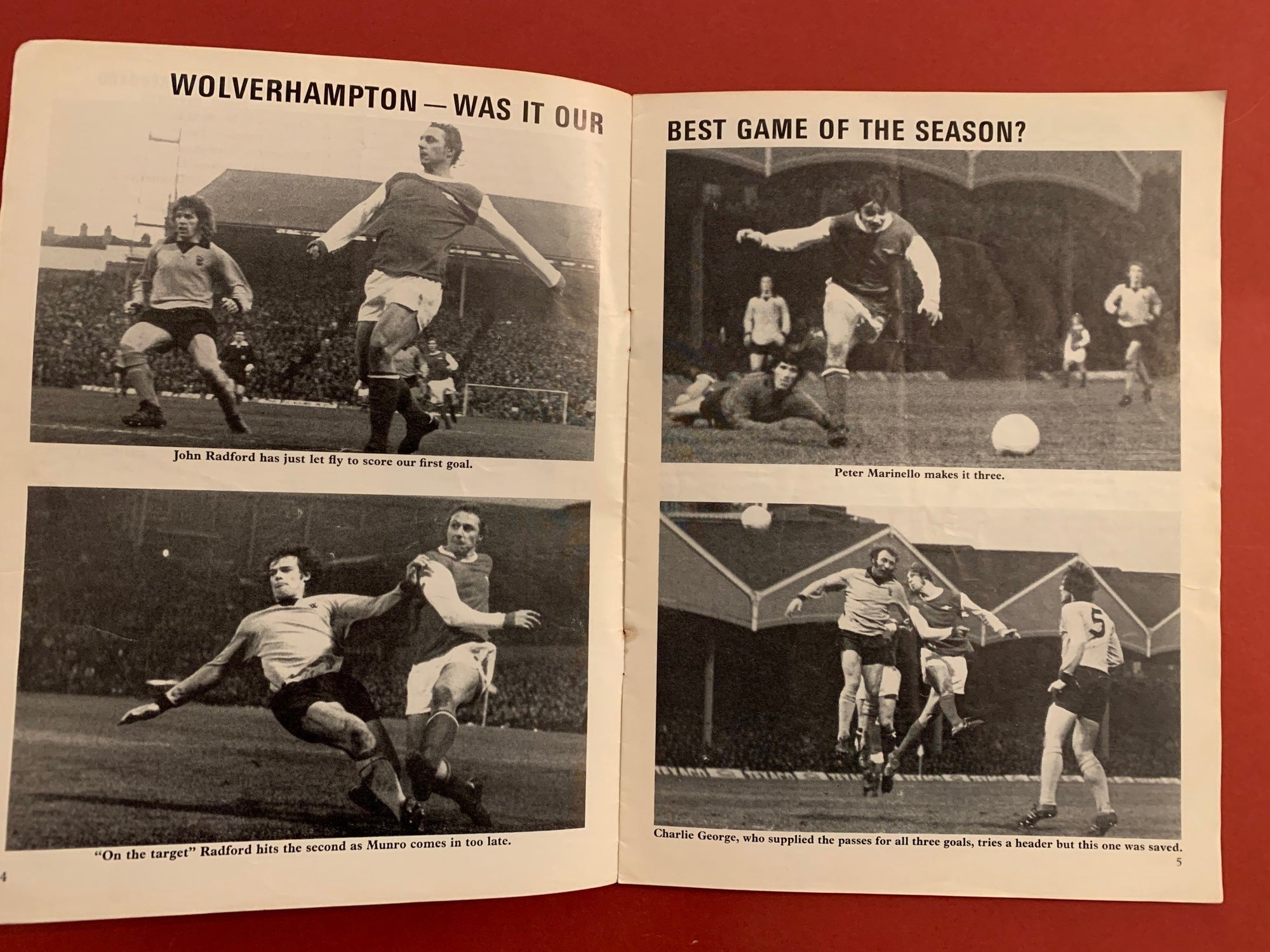 1972-18.11 - ARSENAL VS EVERTON