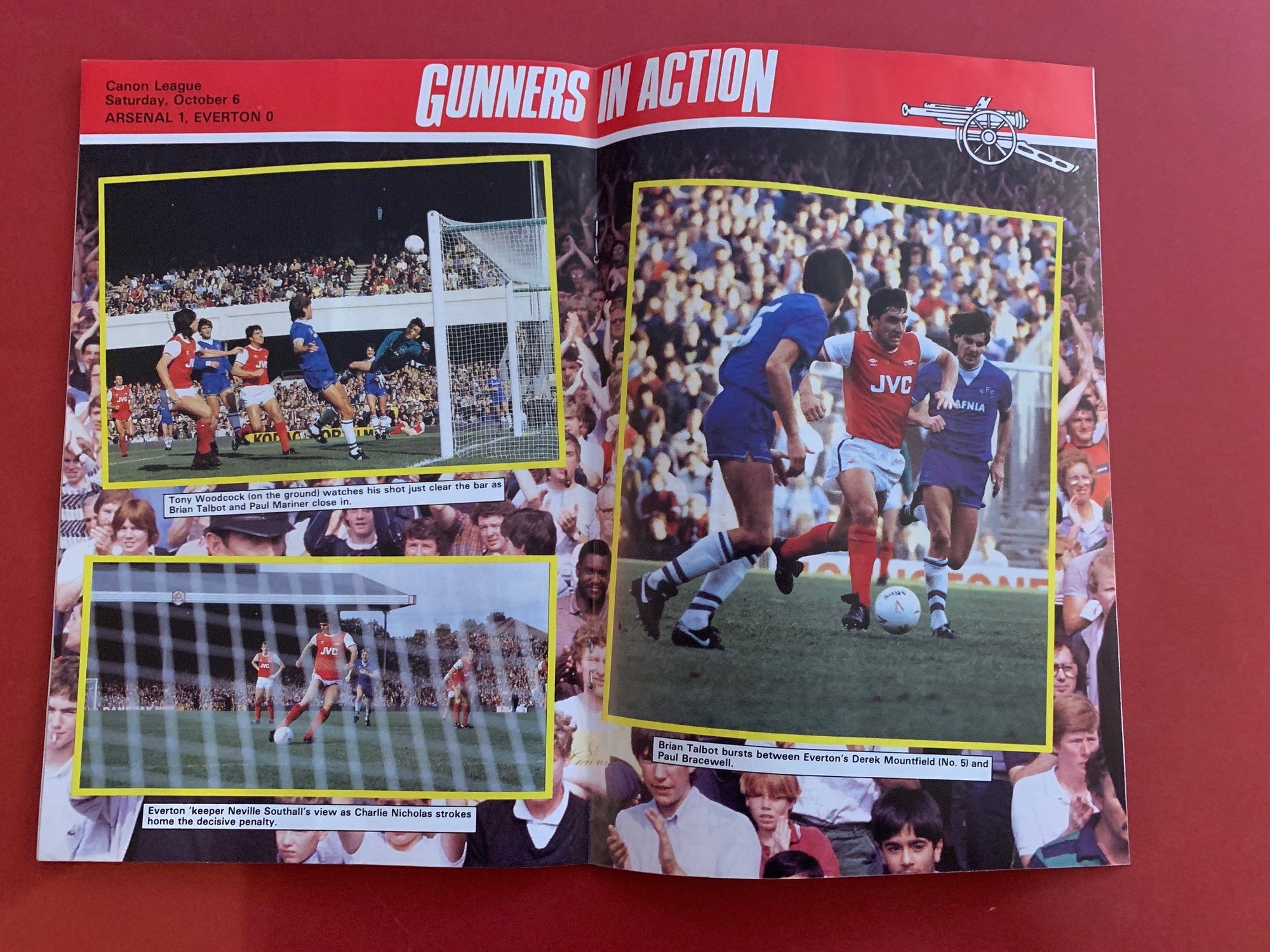 1984-10.20 - ARSENAL VS SUNDERLAND