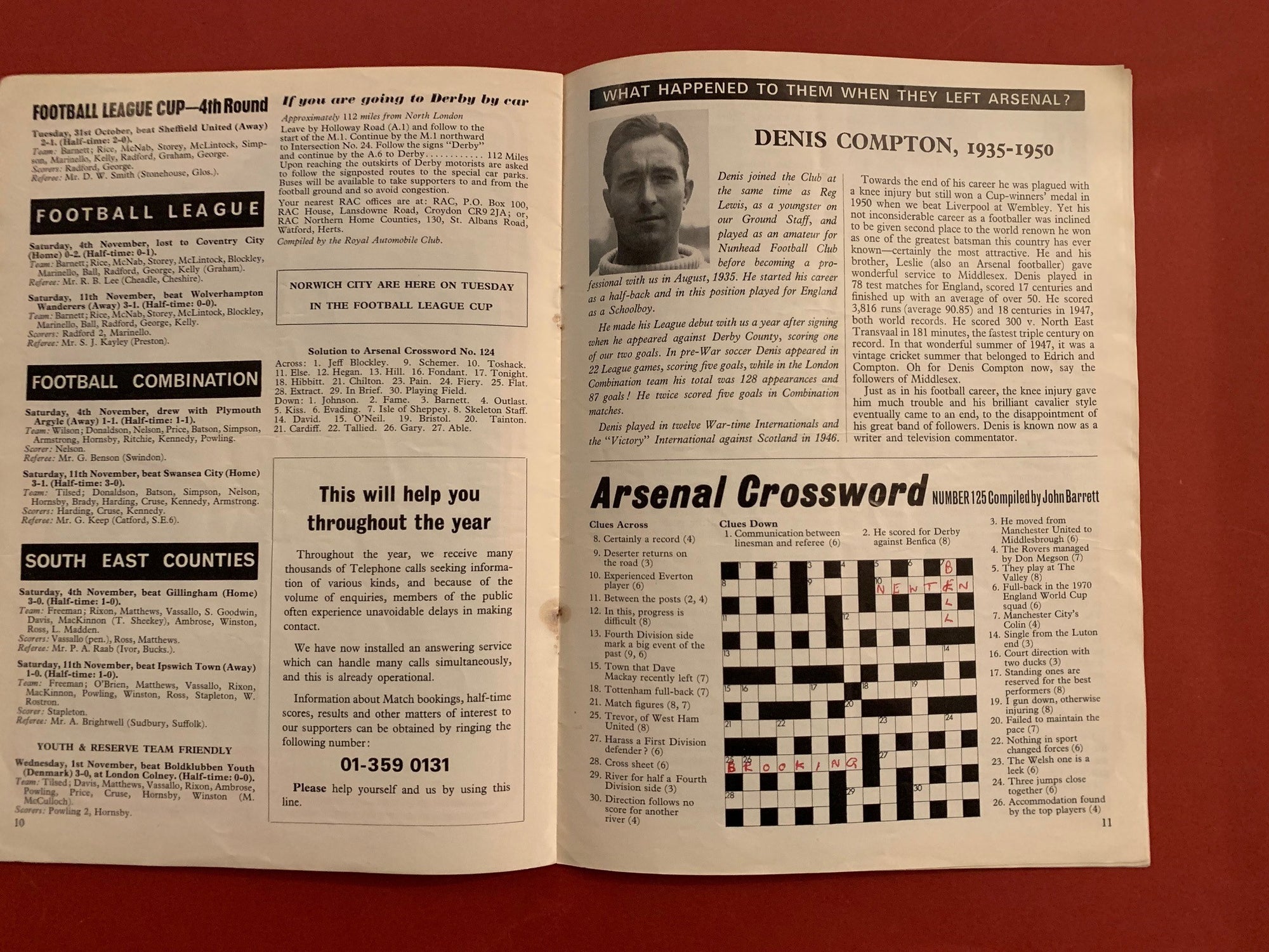 1972-18.11 - ARSENAL VS EVERTON