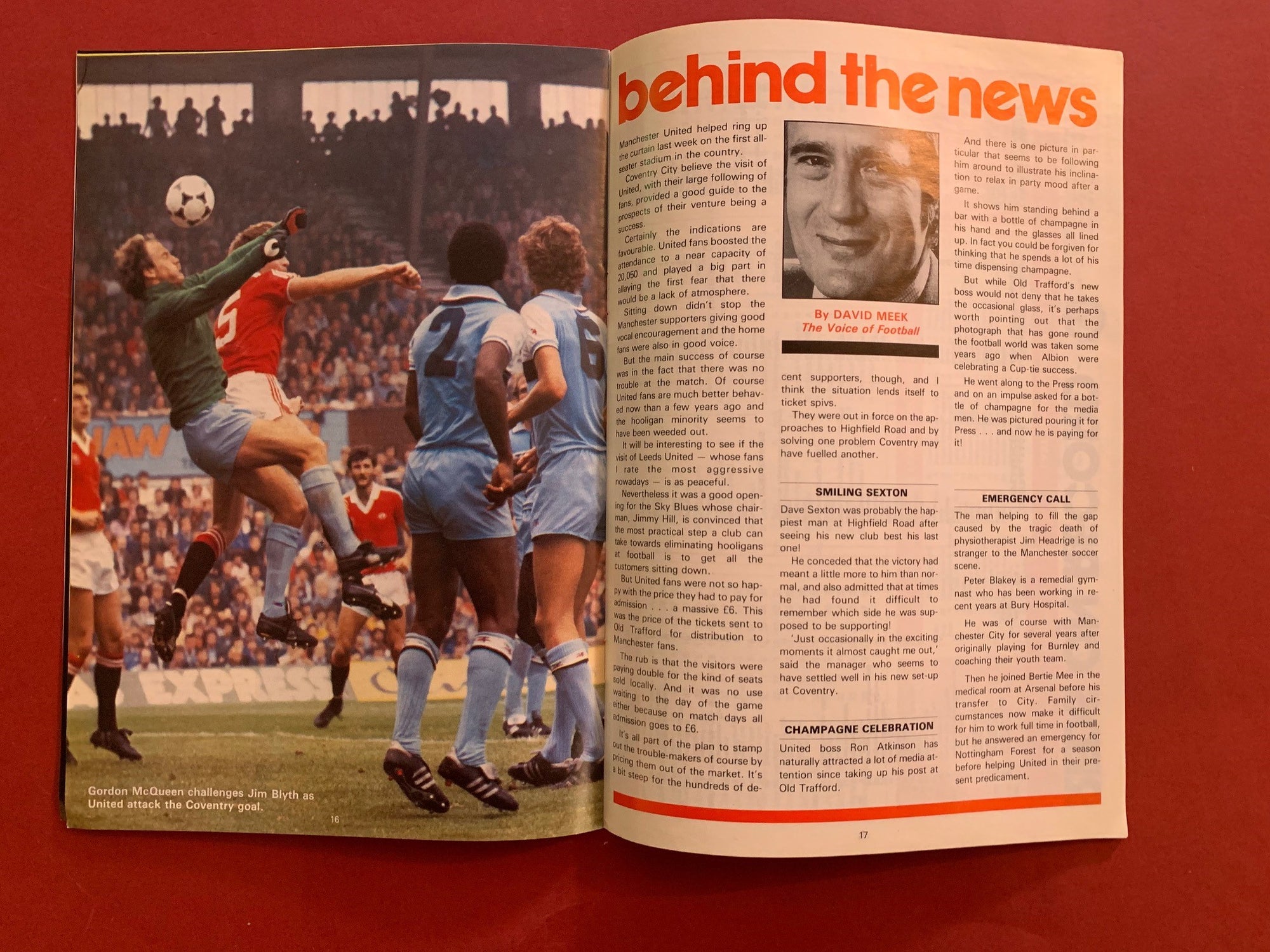 1981-5.9 - MANCHESTER UNITED VS IPSWICH TOWN