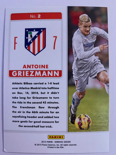 ANTOINE GRIEZMANN - ATLETICO MADRID - PANINI DONDRUSS - FANTASTIC FINISHERS #299