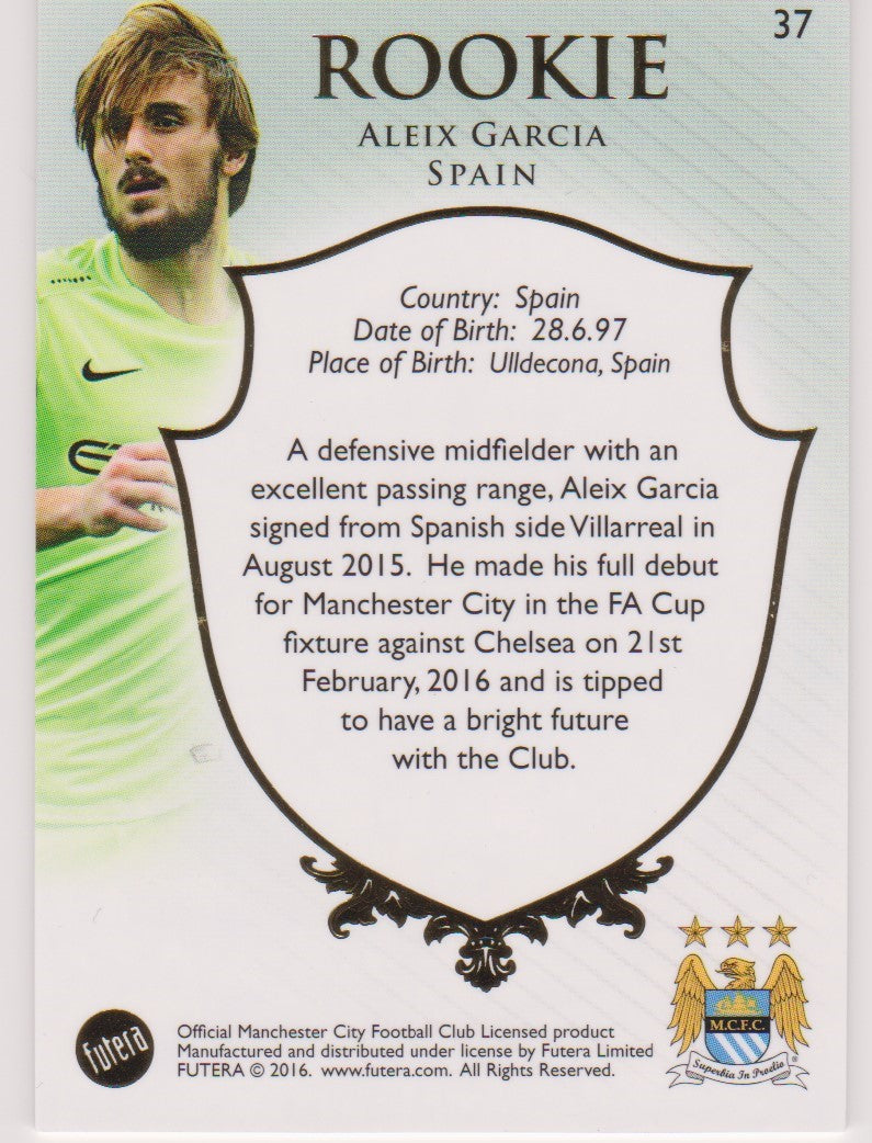 037. ALEIX GARCIA - ROOKIE - MANCHESTER CITY