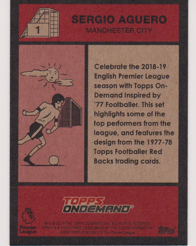 001. SERGIO AGUERO - MANCHESTER CITY