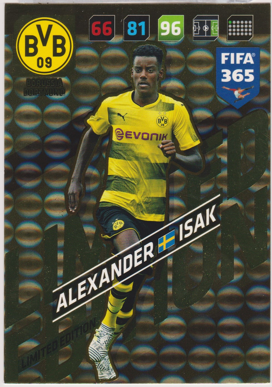 LE-2018. ALEXANDER ISAC - BORUSSIA DORTMUND - LIMITED EDITION - STORFORMAT KORT