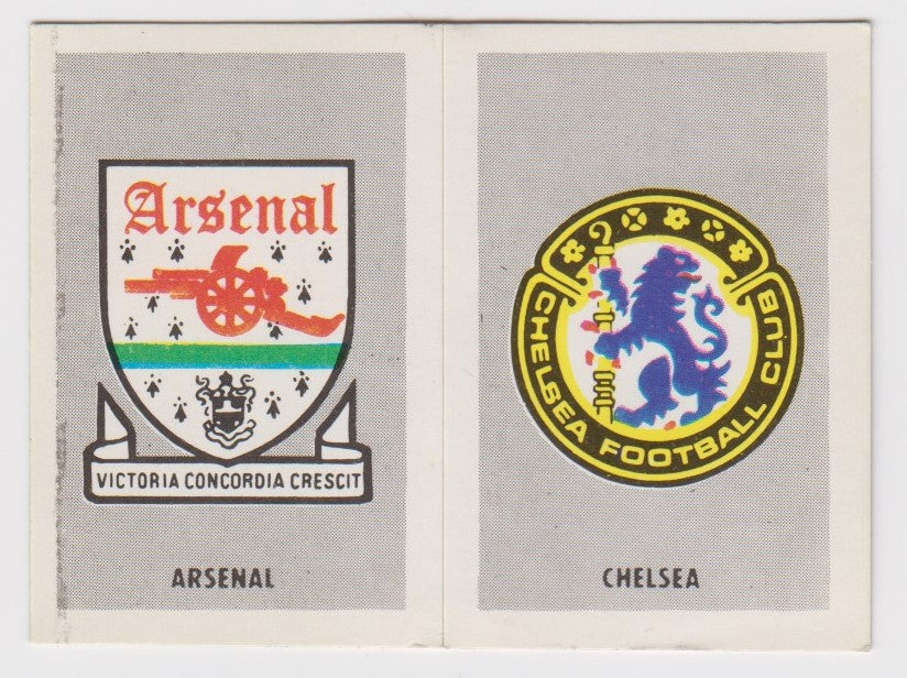 353. ARSENAL/CHELSEA - TEAM BADGE