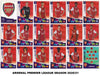 000. ARSENAL KOMPLETT LAGSETT PANINI ADRENALYN PREMIER LEAGUE 2020/21