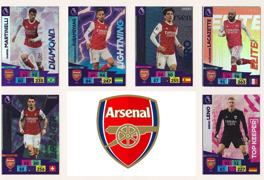 000. ARSENAL - SPESIALKORT - PANINI ADRENALYN XL PREMIER LEAGUE 2020/21