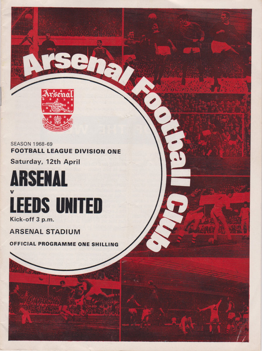 1969-12.4 - ARSENAL VS LEEDS UNITED