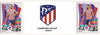 ATLETICO MADRID KOMPLETT SETT MED TOPPS CHAMPIONS LEAGUE 2020/21
