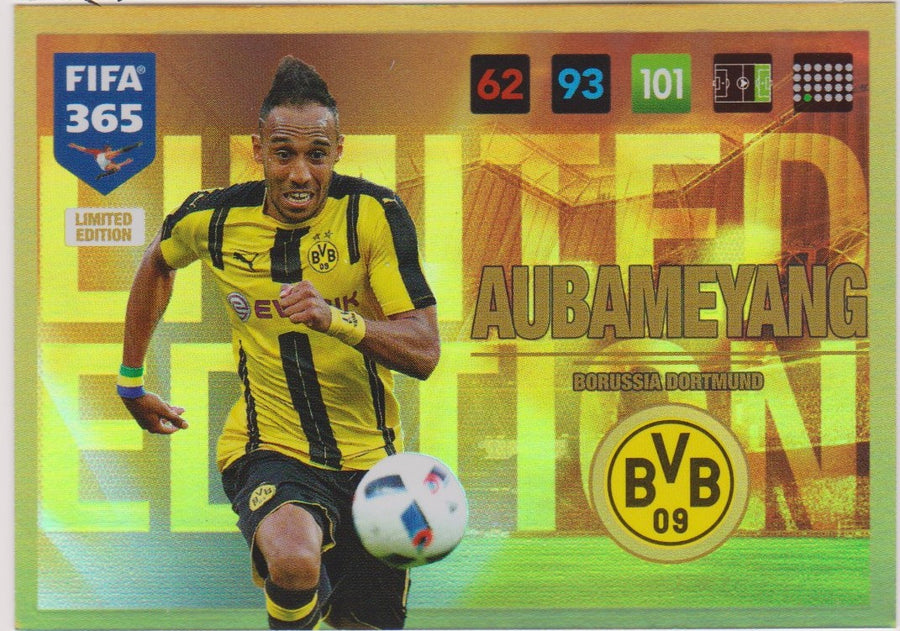 LE-2017. PIERRE-EMERICK AUBAMEYANG - BORUSSIA DORTMUND - LIMITED EDITION