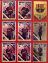 000. FC BARCELONA KOMPLETT SETT MED TEAM MATES + 3 GULLKORT FRA FIFA 2019