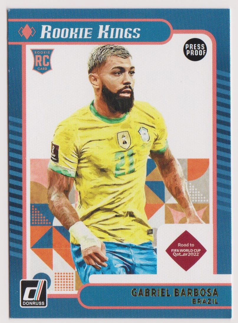012. GABRIEL BARBOSA - BRAZIL - ROOKIE KINGS - PRESS PROOF