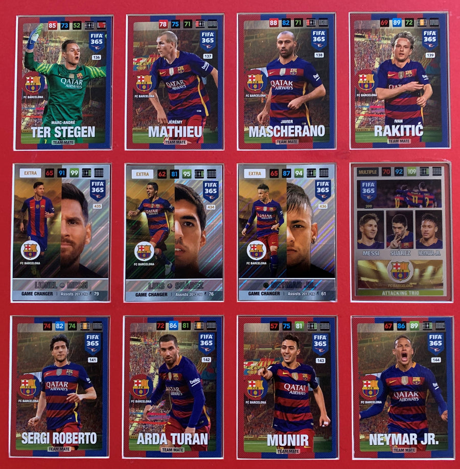 000. FC BARCELONA SETT FRA FIFA 2017 - MED SPESIALKORT AV MSN