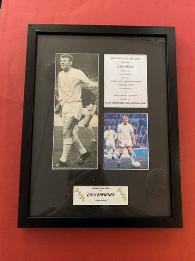 BILLY BREMNER - SIGNERT BILDE MED EKTEHETSBEVIS/COA