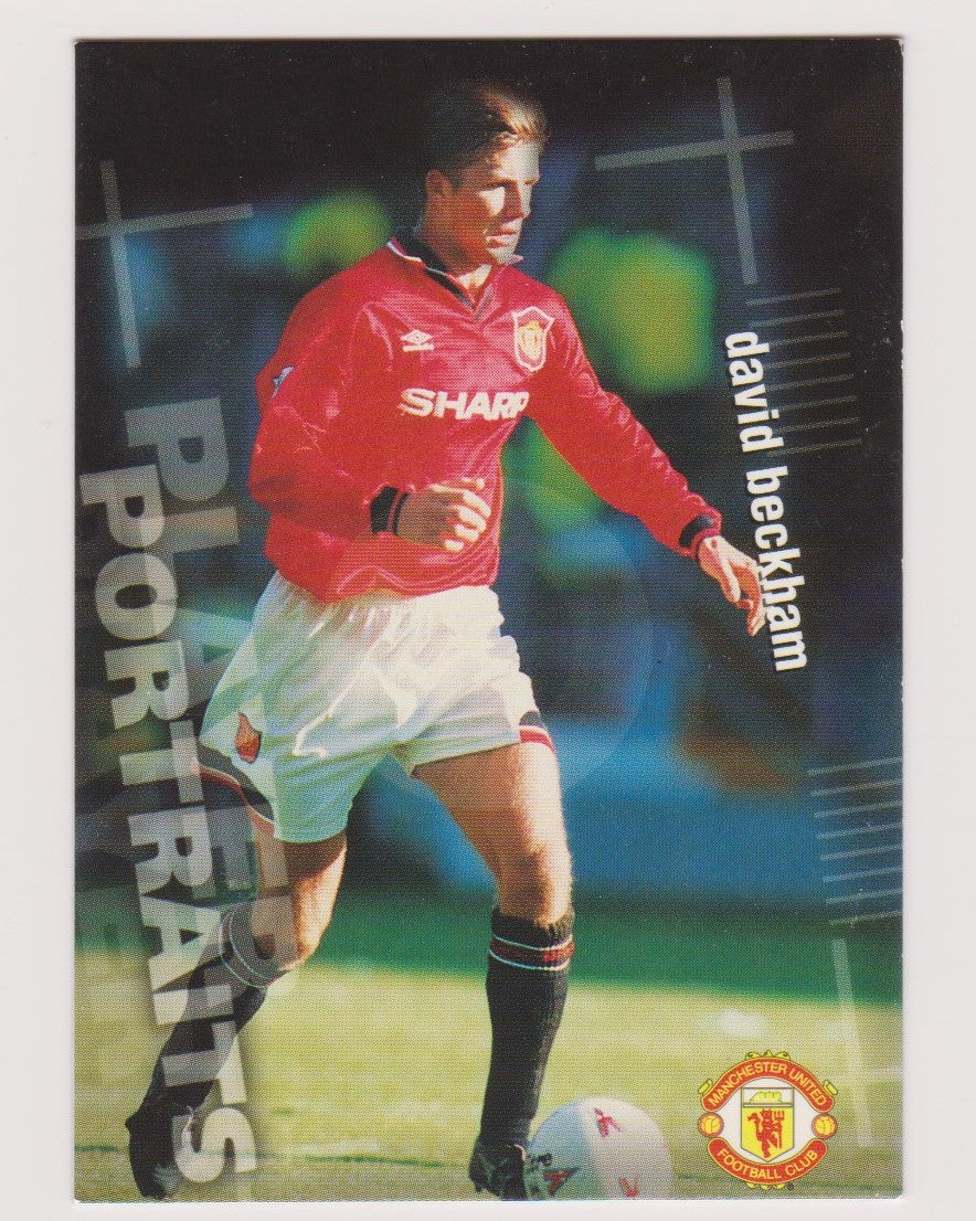 073. DAVID BECKHAM - MANCHESTER UNITED - PORTRAITS