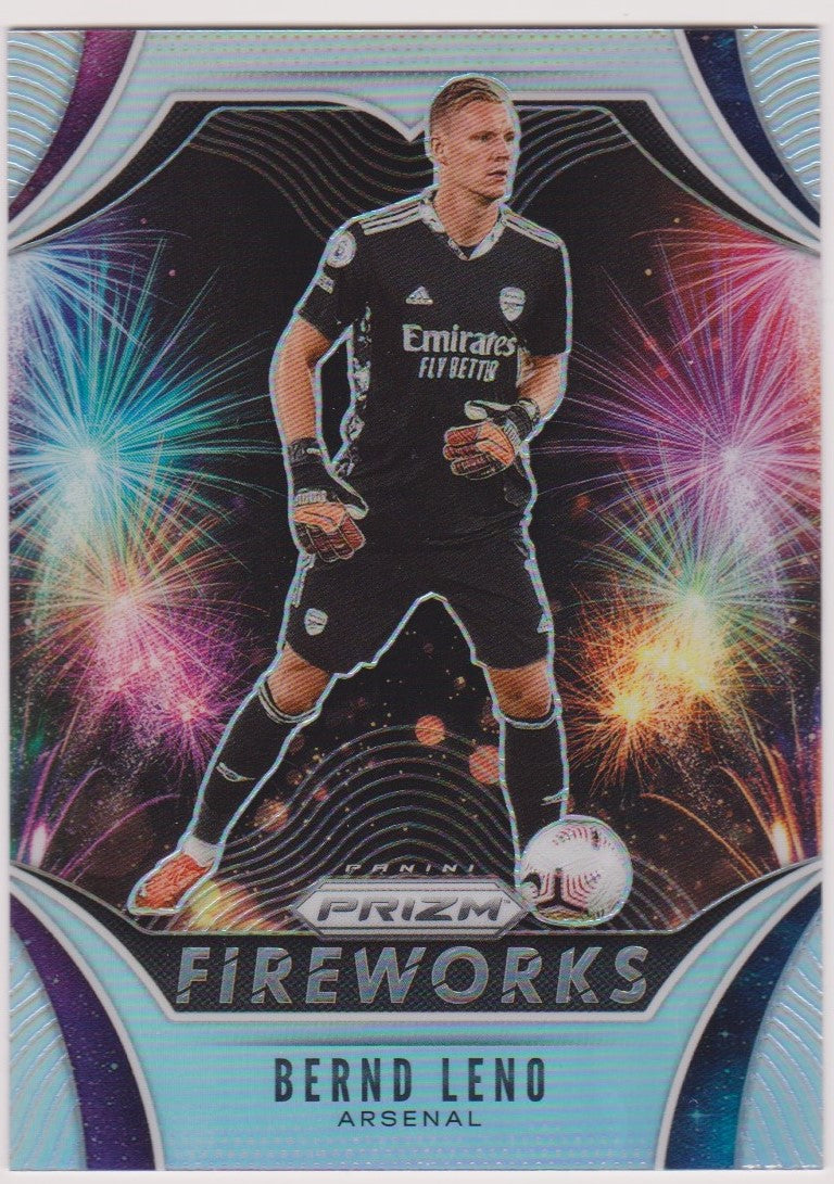 022. BERND LENO - ARSENAL - FIREWORKS - SILVER PRIZM